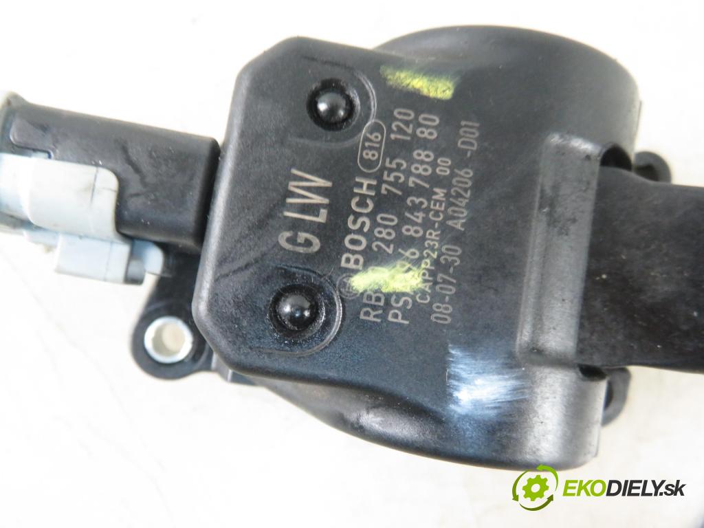 CITROEN C4 coupe (LA_) COUPE 2008 66,00 1.6 HDi - 9HX (DV6ATED4) 1560,00 Potenciometer plynu 0280755120 ; 9684378880 (Pedále)