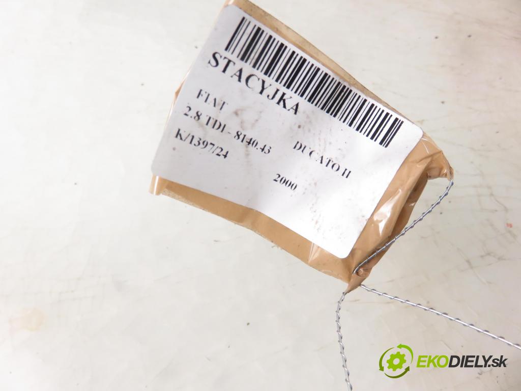 FIAT DUCATO (230_) FURGON 2000 90,00 2.8 TDi 122 - 8140.43 2800,00 spinačka 1316575080 (Spínacie skrinky a kľúče)