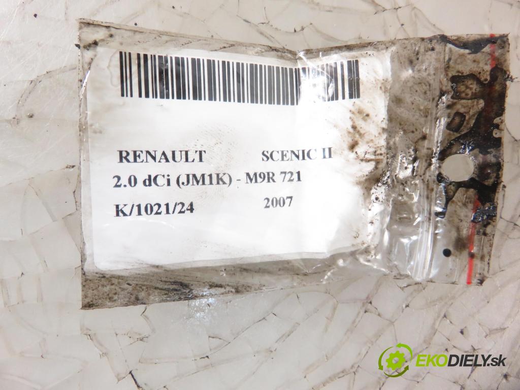 RENAULT SCENIC II (JM0/1_) MINIVAN 2007 110,00 2.0 dCi (JM1K) - M9R 721 1995,00 vstrekovač 0445115022 (Vstrekovače)