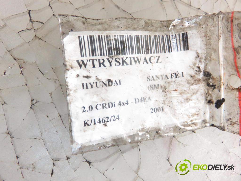 HYUNDAI SANTA FÉ I (SM) SUV 2001 83,00 2.0 CRDi 4x4 113 - D4EA 1991,00 vstrekovač 3380027010 ; 0445110064 (Vstrekovače)