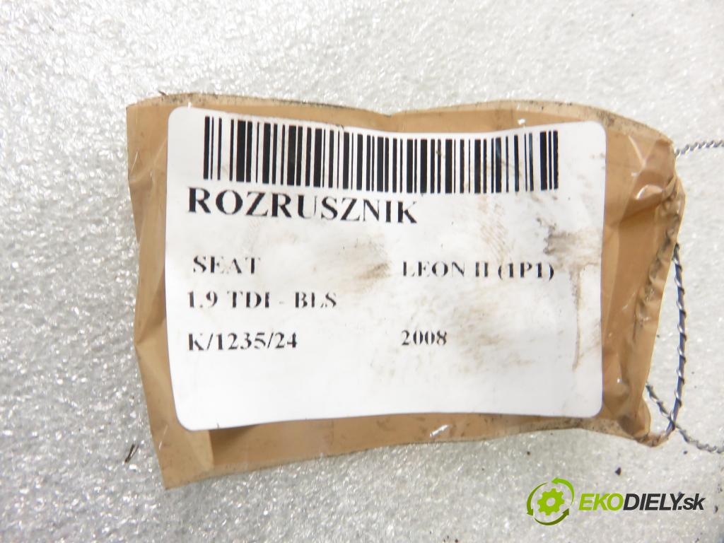 SEAT LEON (1P1) HB 2008 77,00 1.9 TDI - BLS 1896,00 Štartér 02Z911023H ; TS18E1 (Štartéry)