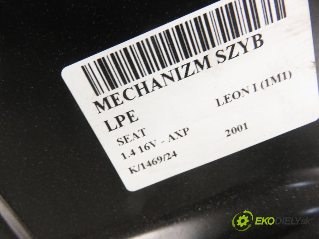 SEAT LEON (1M1) HB 2001 55,00 1.4 16V - AXP 1390,00 mechanismus oken F005S00057