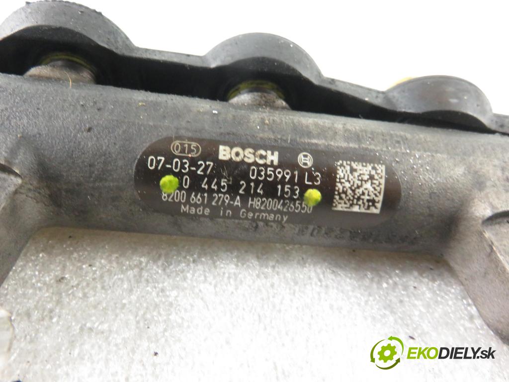 RENAULT SCENIC II (JM0/1_) MINIVAN 2007 110,00 2.0 dCi (JM1K) - M9R 721 1995,00 Lišta vstrekovacia 0445214153 ; 0281002753 ; 0281002915 (Vstrekovacie lišty)