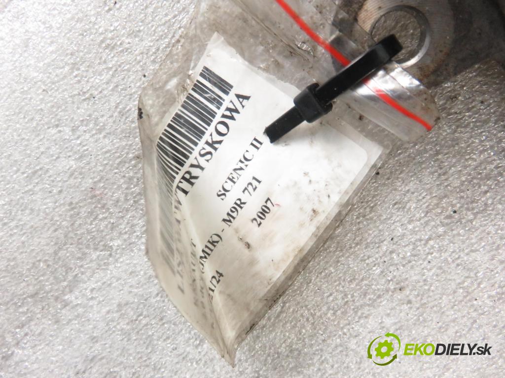 RENAULT SCENIC II (JM0/1_) MINIVAN 2007 110,00 2.0 dCi (JM1K) - M9R 721 1995,00 Lišta vstrekovacia 0445214153 ; 0281002753 ; 0281002915 (Vstrekovacie lišty)