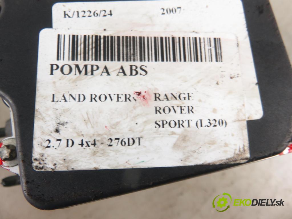 LAND ROVER RANGE ROVER SPORT (L320) SUV 2007 140,00 2.7 TDV6 4x4 190 - 276DT (PSA) 2720,00 Pumpa ABS 0265950472 ; 0265235020 (Pumpy ABS)