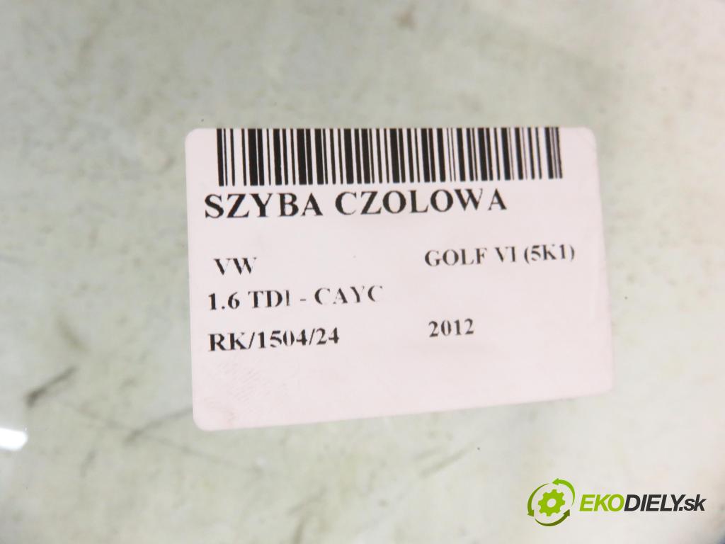VW GOLF VI (5K1) HB 2012 77,00 1.6 TDI - CAYC 1598,00 Okno čelná