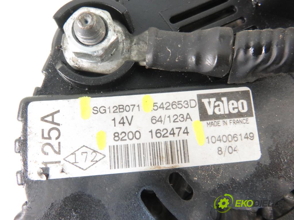 MITSUBISHI SPACE STAR nadwozie wielkoprzestrzenne (MPV) (DG_A) MINIVAN 2004 75,00 1.9 DI-D 102 - F9Q1 1870,00 Alternátor 8200162474 ; SG12B071 (Alternátory)