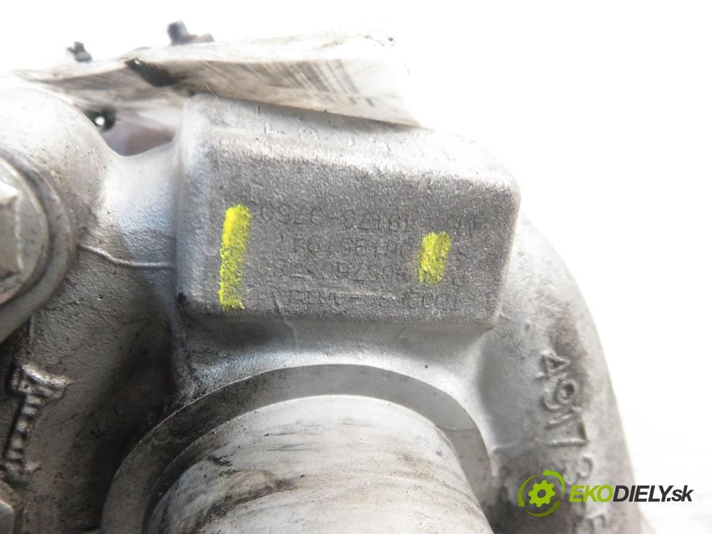 CITROEN C4 I (LC_) HB 2005 66,00 1.6 HDi - 9HX (DV6ATED4) 1560,00 RYCHLONABÍJEČKA: 9657603780 (Turbodúchadla (kompletní))