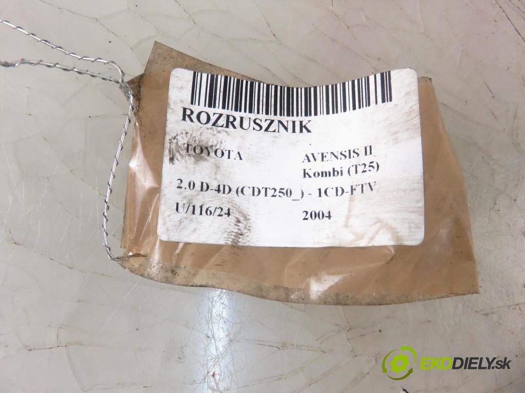 TOYOTA AVENSIS Kombi (_T25_) KOMBI 2004 85,00 2.0 D-4D 116 - 1CD-FTV 1995,00 Štartér 281000G020 ; MS4280000720 (Štartéry)