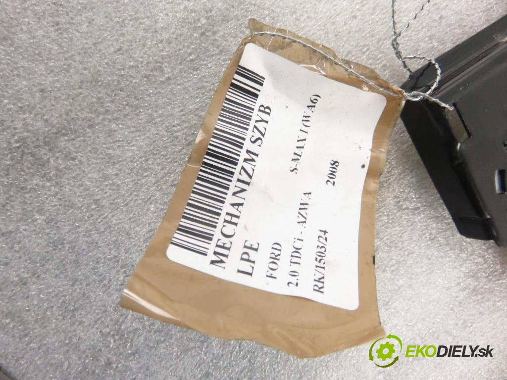 FORD S-MAX (WA6) MINIVAN 2008 96,00 2.0 TDCi - AZWA 1997,00 mechanismus oken 0130822237