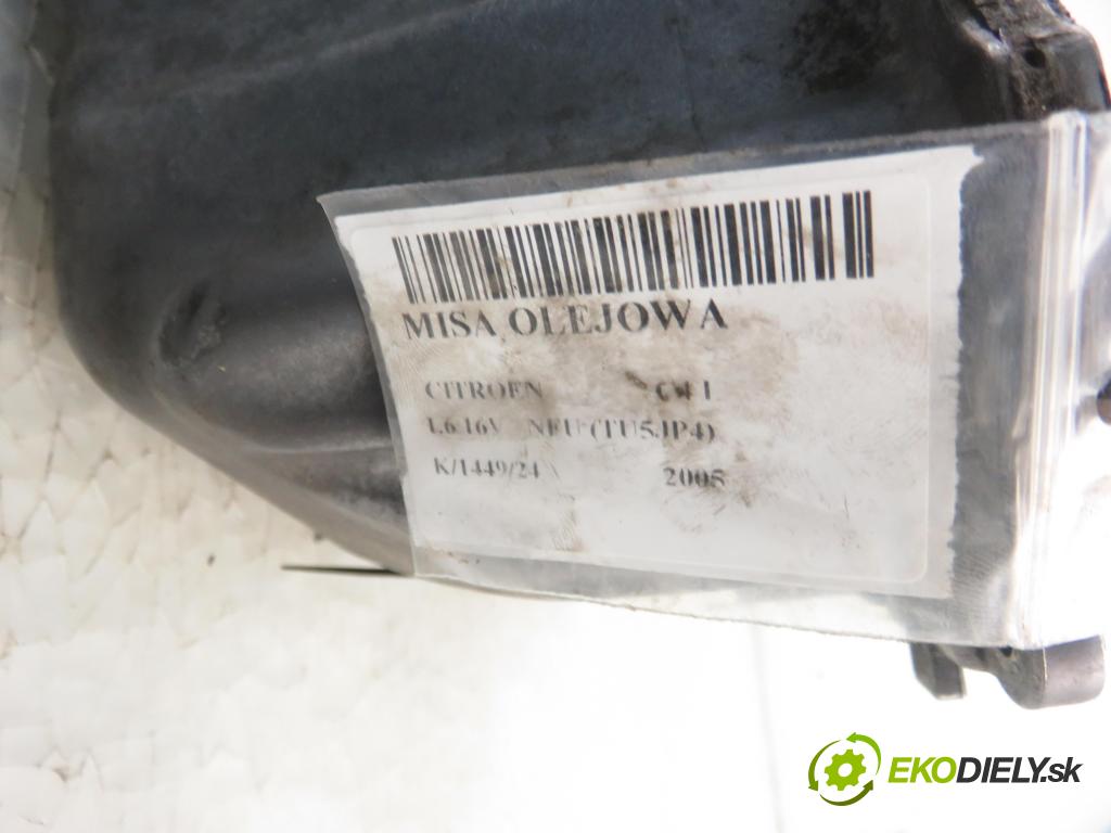 CITROEN C4 I (LC_) HB 2005 80,00 1.6 16V - NFU (TU5JP4) 1587,00 vana olejová 9641444680 (Olejové vany)