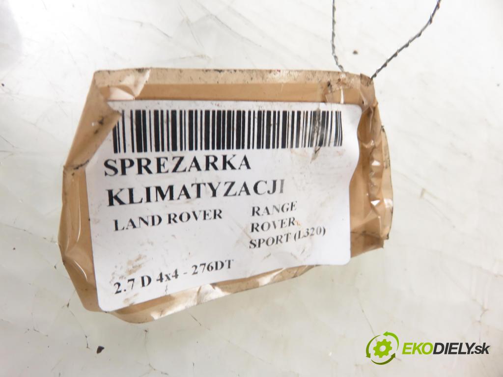 LAND ROVER RANGE ROVER SPORT (L320) SUV 2007 140,00 2.7 TDV6 4x4 190 - 276DT (PSA) 2720,00 KOMPRESOR: klimatizace JPB000183 ; 4471808382 (Kompresory)