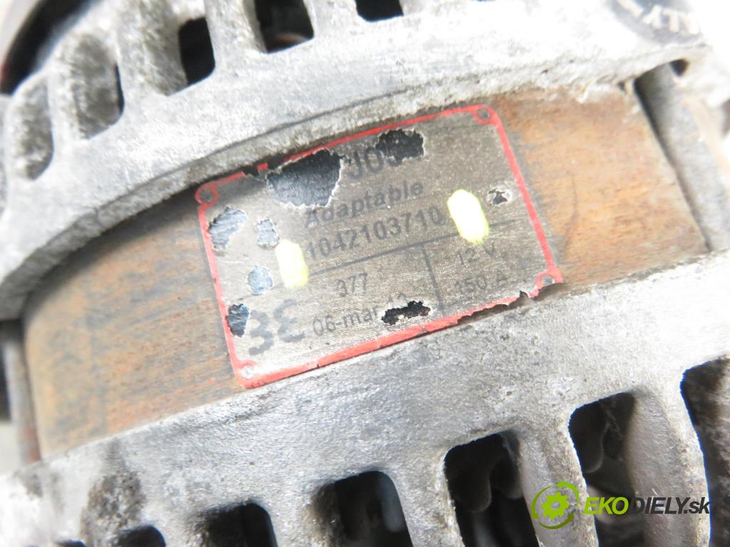 LAND ROVER RANGE ROVER SPORT (L320) SUV 2007 140,00 2.7 TDV6 4x4 190 - 276DT (PSA) 2720,00 Alternátor 1042103710 (Alternátory)