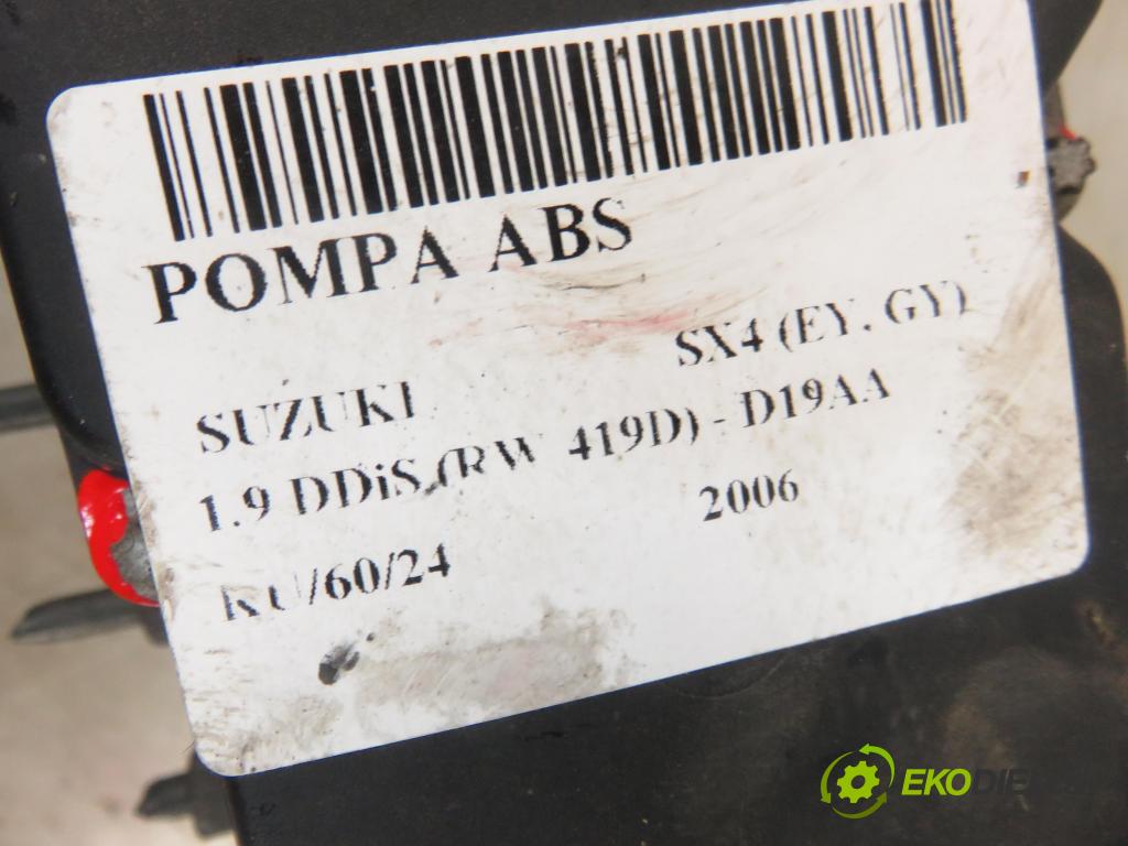 SUZUKI SX4 (EY, GY) CROSSOVER 2006 88,00 1.9 DDiS (RW 419D) - D19AA 1910,00 Pumpa ABS 0265800493 ; 0265231668 (Pumpy ABS)