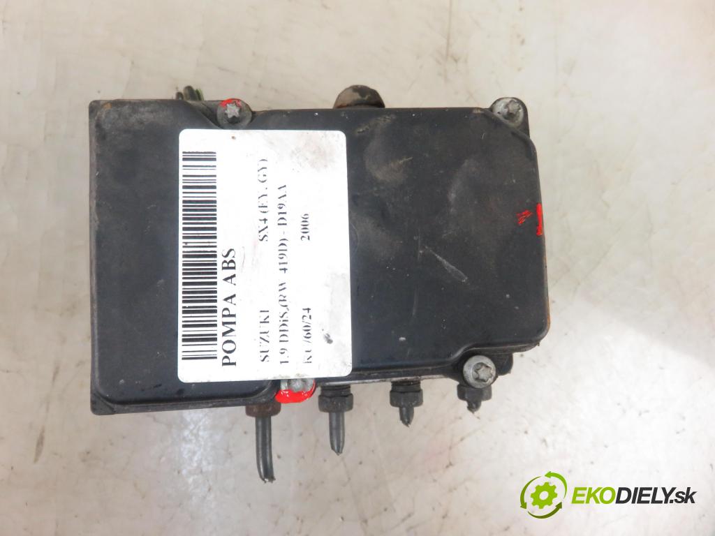 SUZUKI SX4 (EY, GY) CROSSOVER 2006 88,00 1.9 DDiS (RW 419D) - D19AA 1910,00 Pumpa ABS 0265800493 ; 0265231668 (Pumpy ABS)