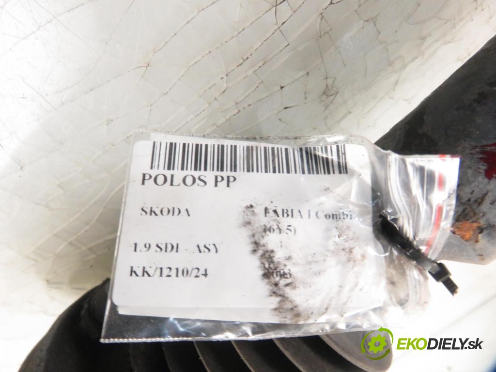 SKODA FABIA I Combi (6Y5) KOMBI 2003 47,00 1.9 SDI 64 - ASY 1896,00 Poloos PP