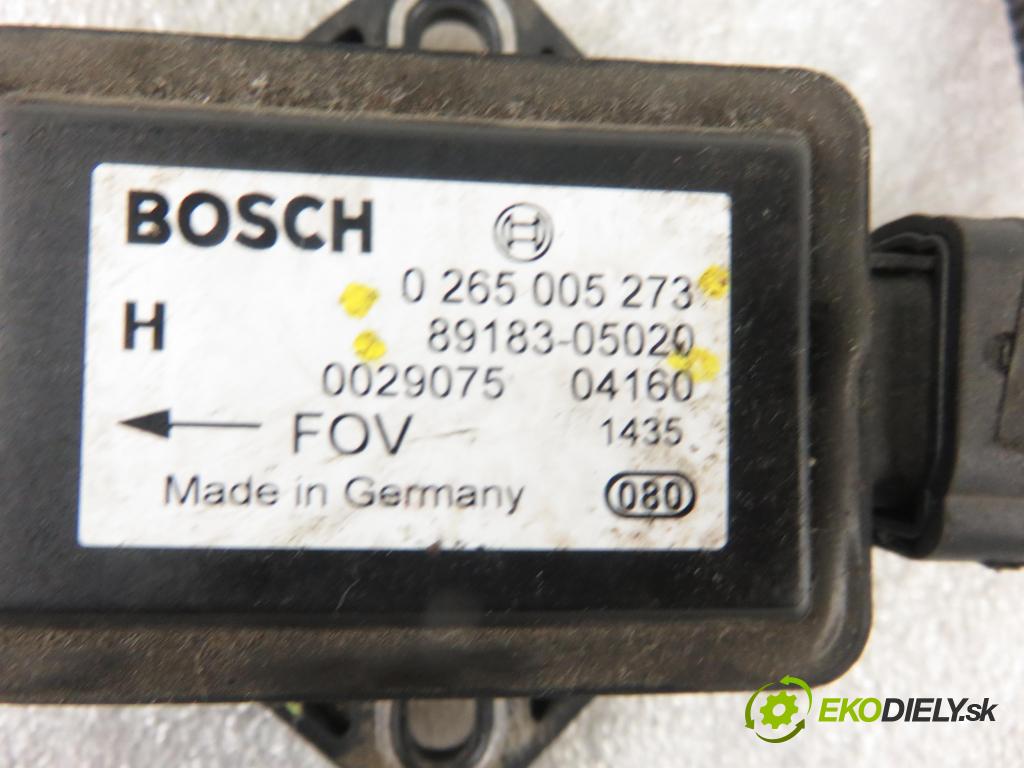 TOYOTA AVENSIS Kombi (_T25_) KOMBI 2004 85,00 2.0 D-4D 116 - 1CD-FTV 1995,00 Snímač ESP 0265005273 ; 8918305020