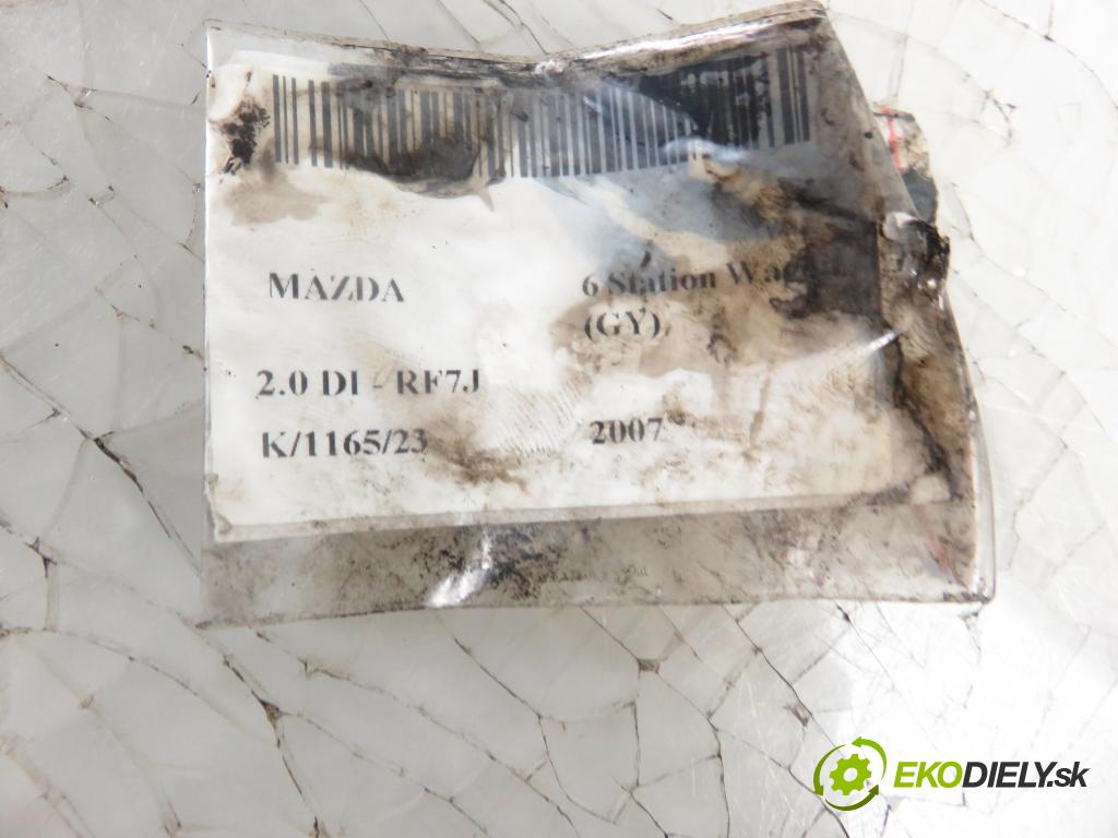 MAZDA 6 Station Wagon (GY) KOMBI 2007 105,00 2.0 DI 143 - RF7J 1998,00 vstrekovač RF7J13H50 ; 13H50 (Vstrekovače)