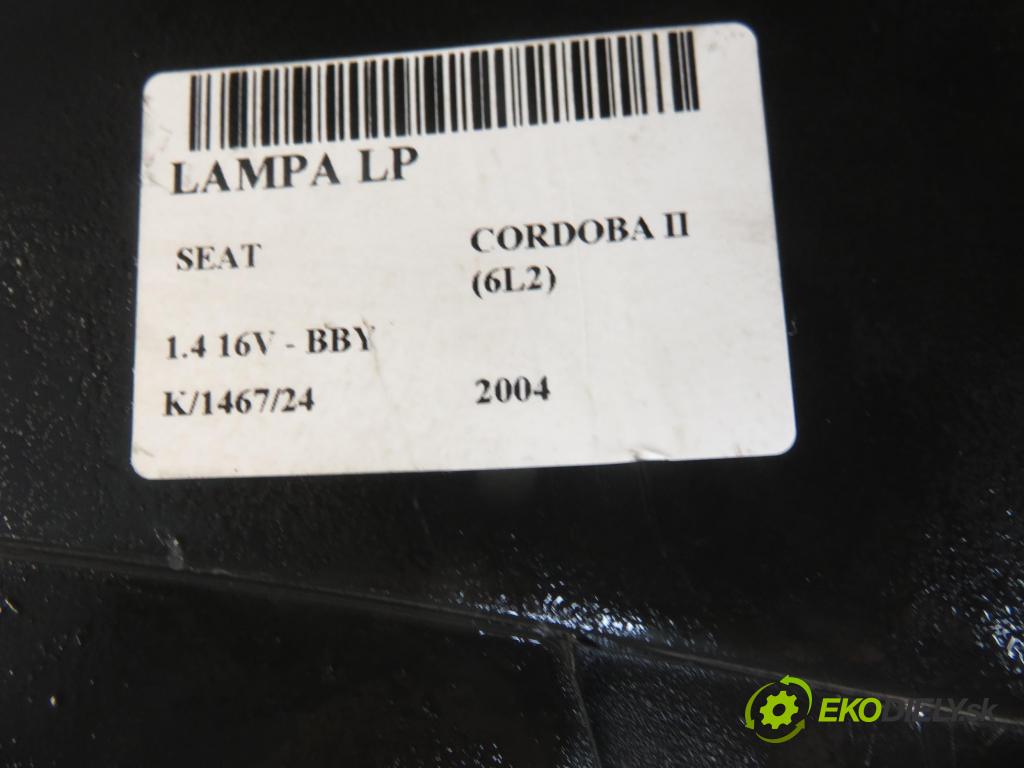 SEAT CORDOBA (6L2) SEDAN 2004 55,00 1.4 16V - BBY 1390,00 Svetlo LP