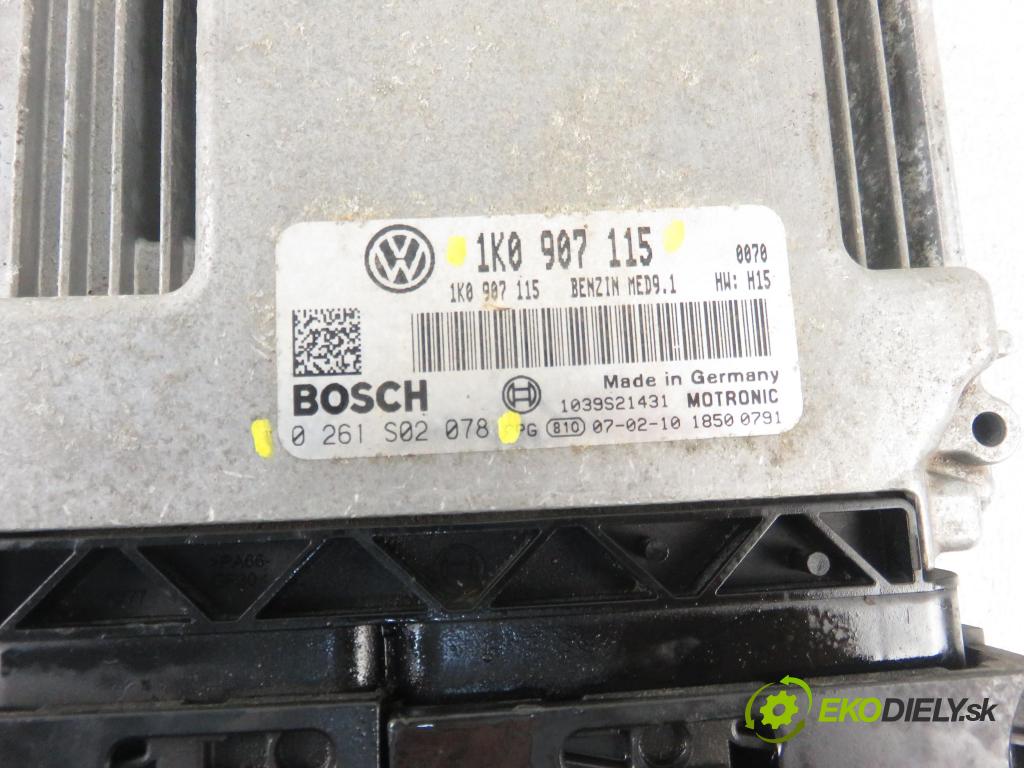 VW GOLF V (1K1) HB 2005 147,00 2.0 GTI - AXX 1984,00 řídící jednotka motora 1K0907115 ; 0261S02078