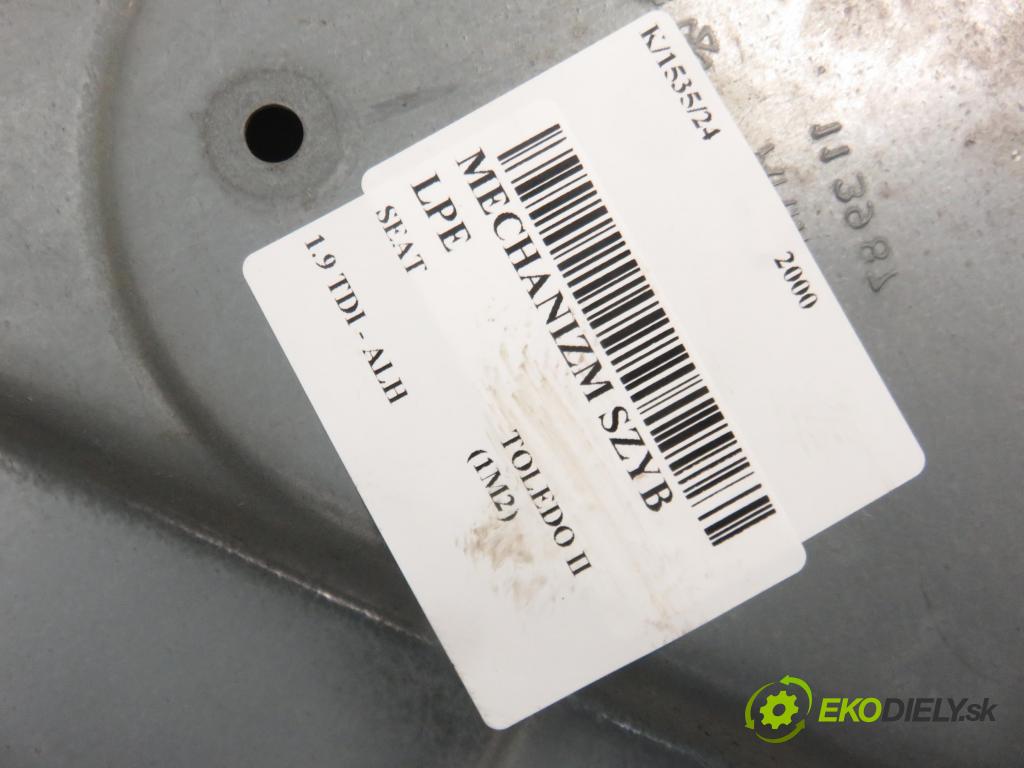 SEAT TOLEDO II (1M2) SEDAN 2000 66,00 1.9 TDI 90 - ALH 1896,00 mechanismus oken 1J1959801C