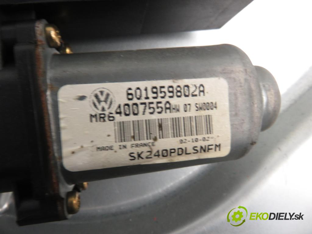 SKODA FABIA I Combi (6Y5) KOMBI 2001 74,00 1.9 TDI - ATD 1896,00 mechanismus oken PPE 6Q1959802A