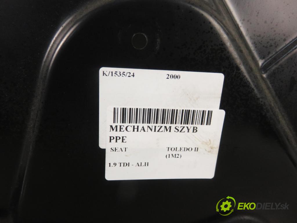SEAT TOLEDO II (1M2) SEDAN 2000 66,00 1.9 TDI 90 - ALH 1896,00 mechanismus oken PPE 1M1837730