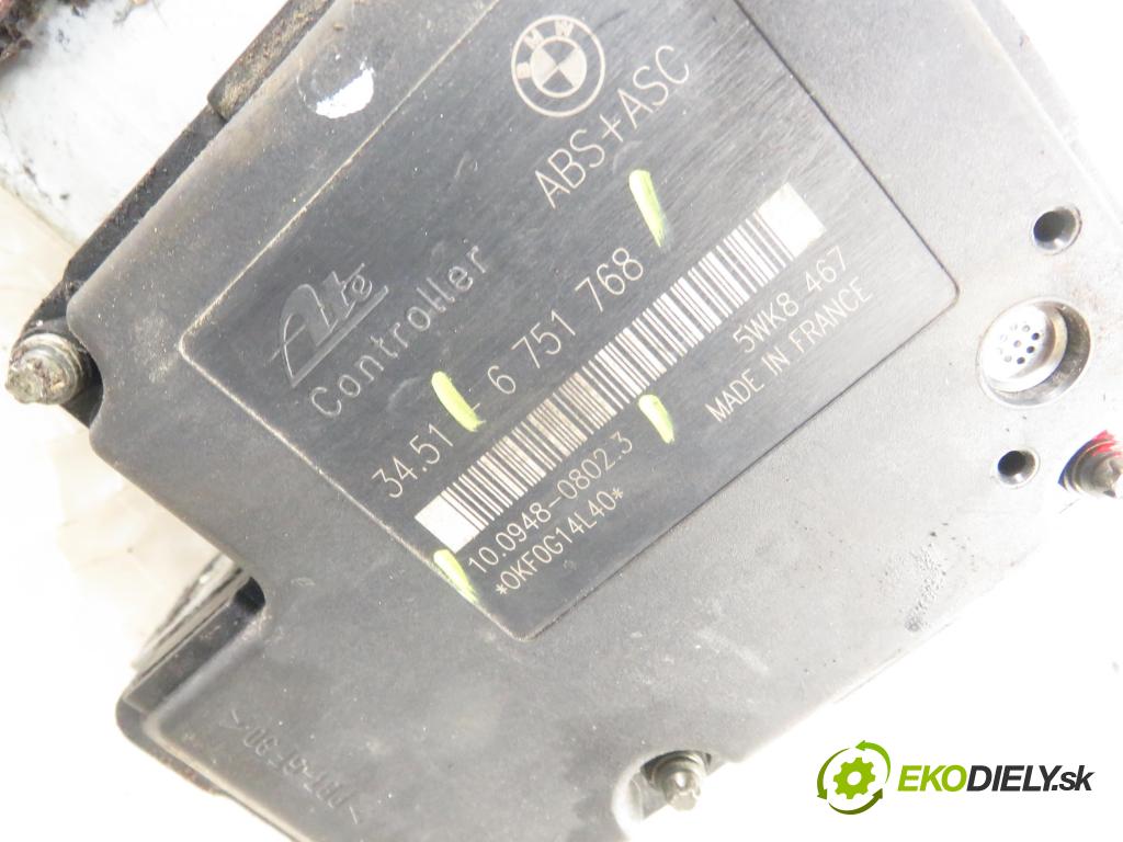 BMW 3 (E46) SEDAN 2000 100,00 320 d 136 - M47 D20 (204D1) 1951,00 Pumpa ABS 6751768 ; 10094808023 (Pumpy ABS)