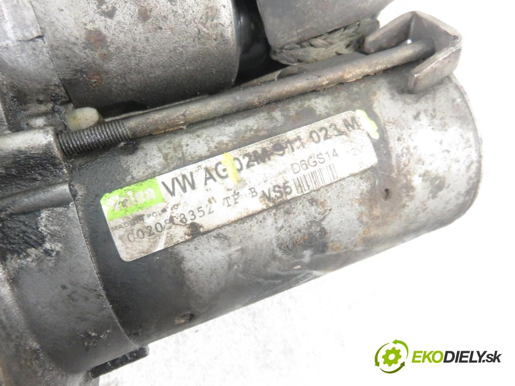 VW GOLF V (1K1) HB 2005 147,00 2.0 GTI - AXX 1984,00 Štartér 02M911023M (Štartéry)