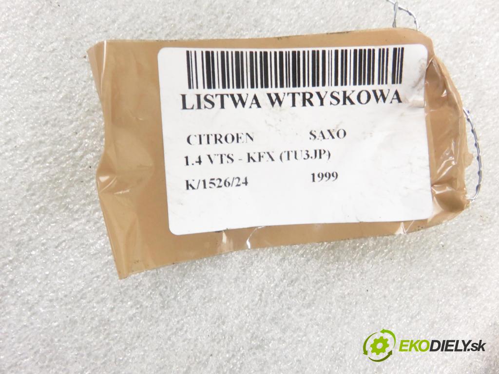 CITROEN SAXO (S0, S1) HB 1999 55,00 1.4 VTS 75 - KFX (TU3JP) 1360,00 Lišta vstrekovacia 9628982980C (Vstrekovacie lišty)