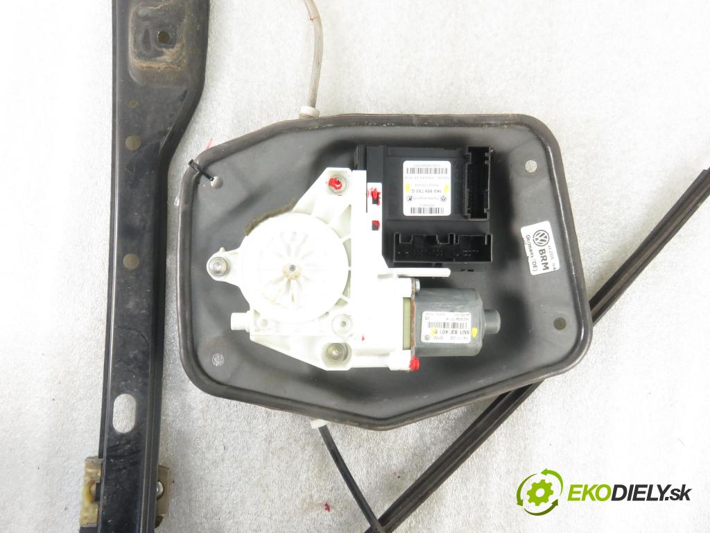 VW GOLF PLUS (5M1, 521) MINIVAN 2006 77,00 1.9 TDI PD 105 - BKC 1896,00 mechanismus oken 5M0837461 ; 1K0959793G ; 5M1837401B
