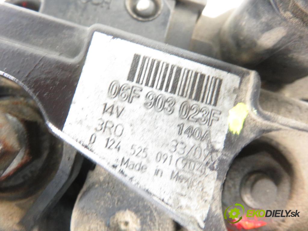 VW GOLF PLUS (5M1, 521) MINIVAN 2006 77,00 1.9 TDI PD 105 - BKC 1896,00 Alternátor 06F903023F (Alternátory)