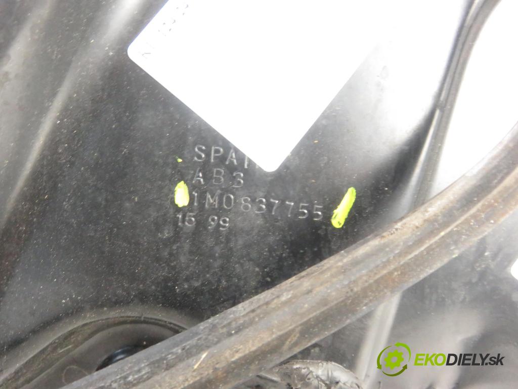 SEAT TOLEDO II (1M2) SEDAN 2001 92,00 1.8 20V 125 - AGN 1781,00 mechanismus oken 1M0837755