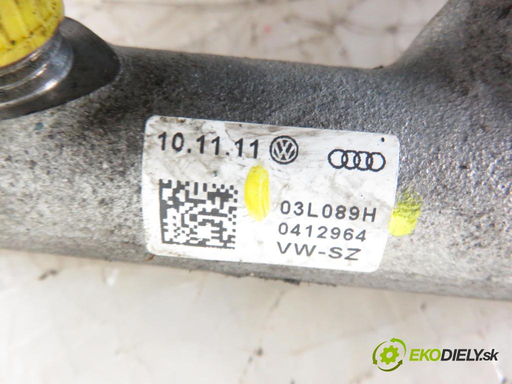 VW GOLF VI (5K1) HB 2012 77,00 1.6 TDI - CAYC 1598,00 Lišta vstrekovacia 03L089H ; 03L906054A (Vstrekovacie lišty)