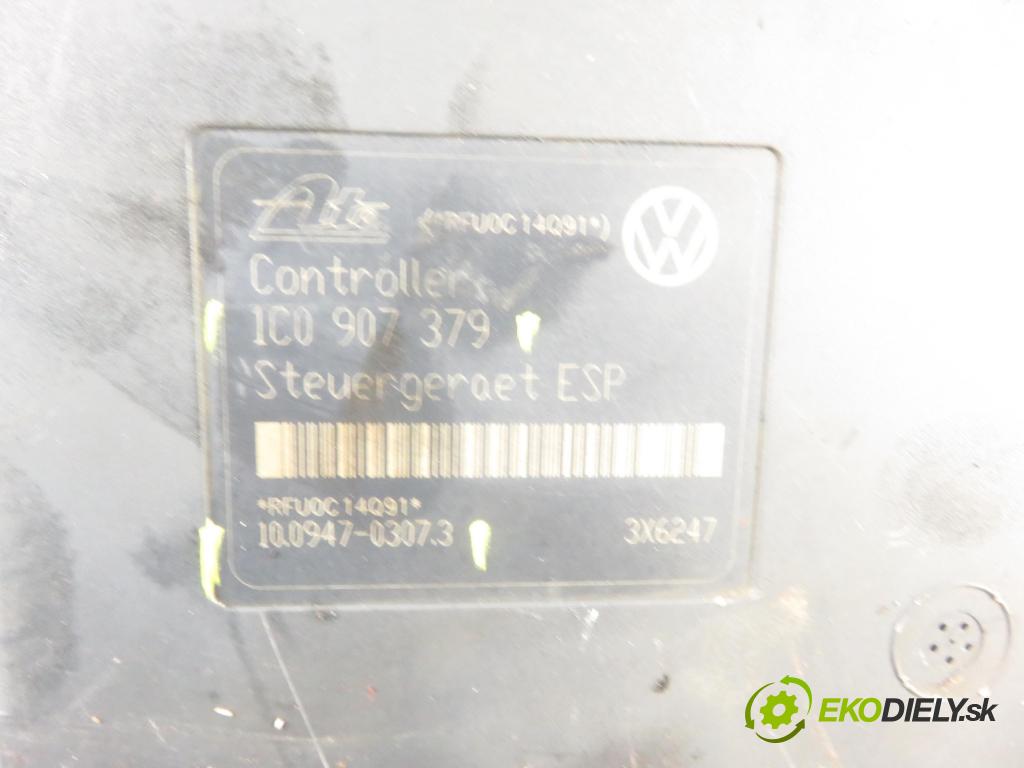 VW BORA (1J2) SEDAN 2001 85,00 1.9 TDI PD 115 - AJM 1896,00 Pumpa ABS 1C0907379 ; 6X0614517 (Pumpy ABS)