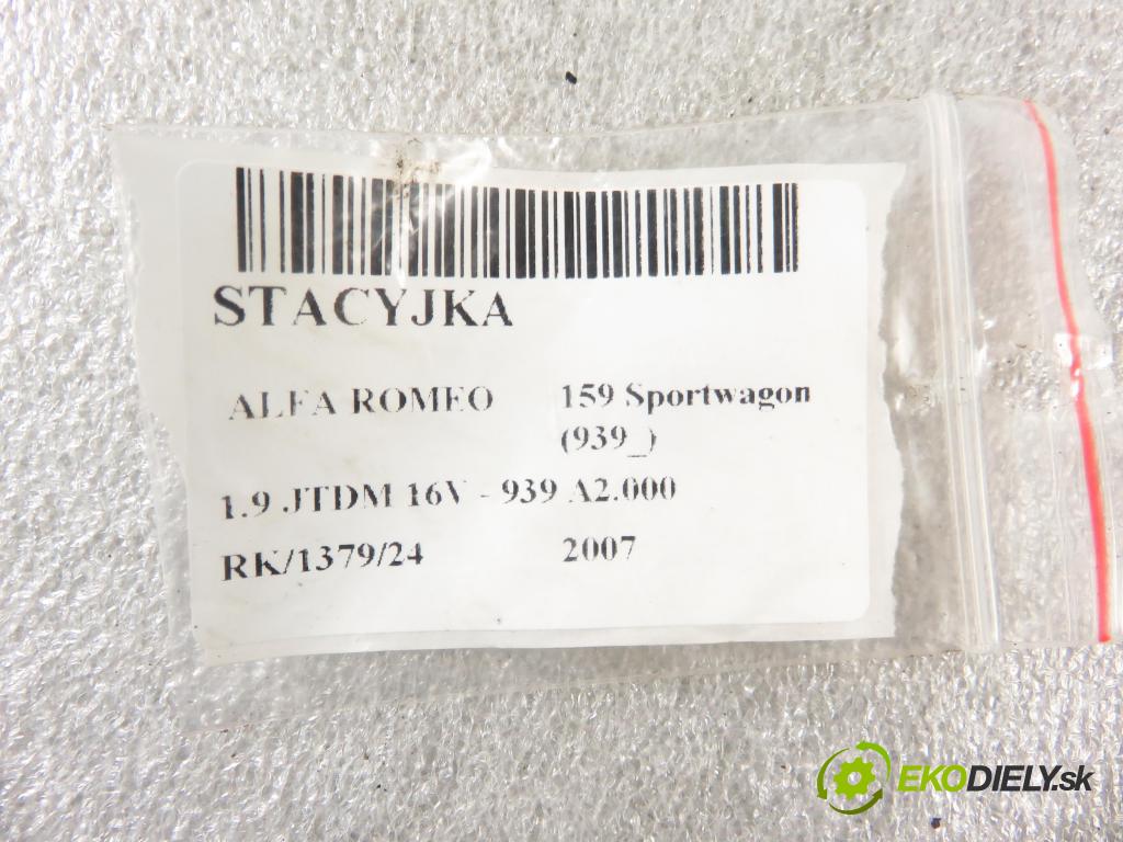 ALFA ROMEO 159 Sportwagon (939_) KOMBI 2007 110,00 1.9 JTDM 16V - 939 A2.000 1910,00 spinačka 1560616200 (Spínacie skrinky a kľúče)