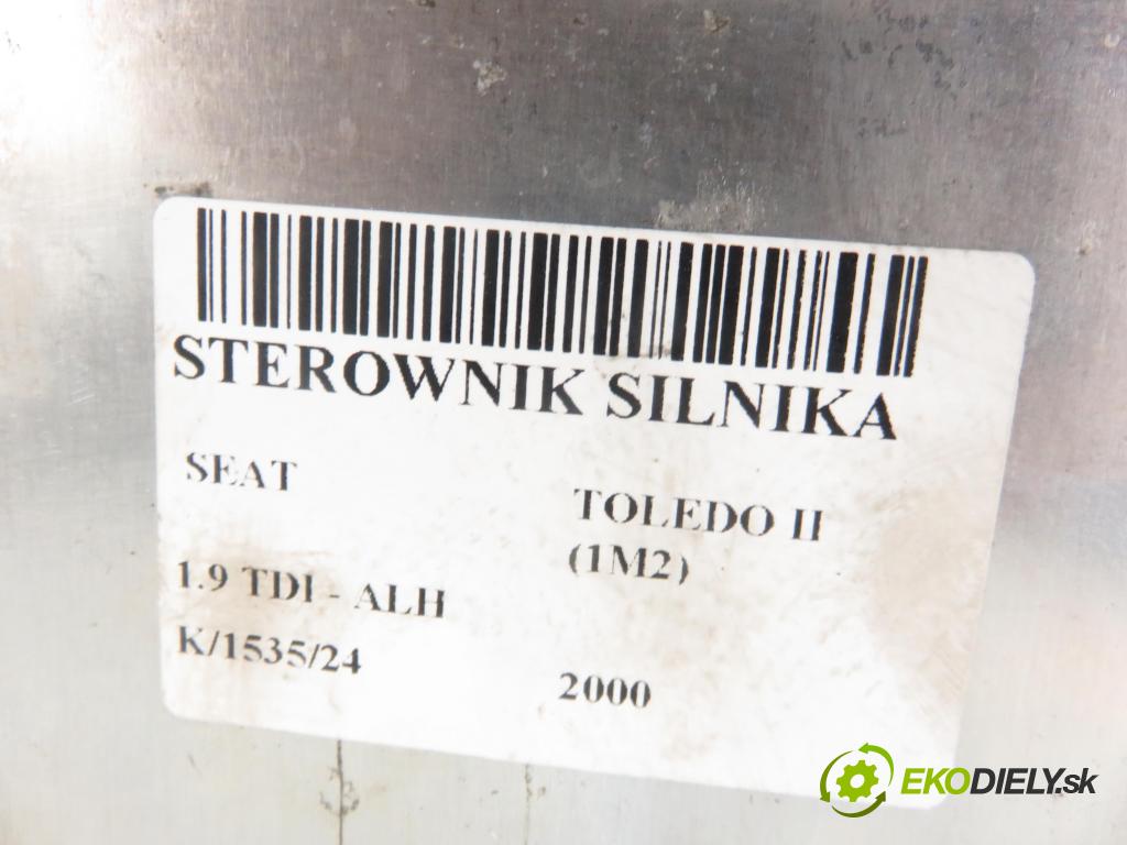 SEAT TOLEDO II (1M2) SEDAN 2000 66,00 1.9 TDI 90 - ALH 1896,00 řídící jednotka motora 038906012AA