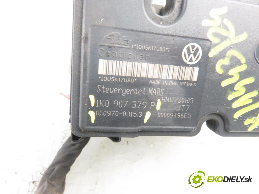 VW GOLF PLUS (5M1, 521) MINIVAN 2006 77,00 1.9 TDI PD 105 - BKC 1896,00 Pumpa ABS 1K0907379P ; 10097003153 ; 1K0614117H (Pumpy ABS)