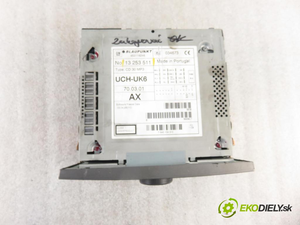 OPEL VECTRA C Kombi (Z02) KOMBI 2008 110,00 1.9 CDTI - Z 19 DTH 1910,00 RADIO CD 13253511