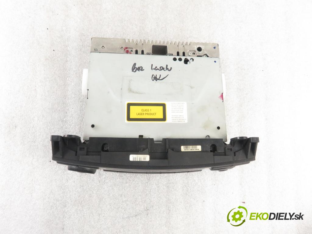 MERCEDES-BENZ KLASA A (W169) MINIVAN 2006 70,00 A 150 (169.031, 169.331) - M 266.920 1498,00 RADIO CD A1698200486