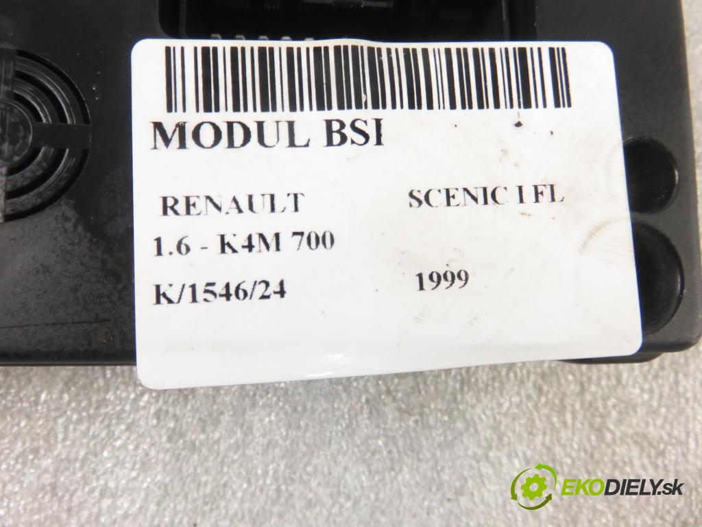 RENAULT SCENIC I (JA0/1_) MINIVAN 1999 79,00 1.6 16V 107 - K4M 700 1598,00 MODUL BSI 7700436246 ; S108502600A