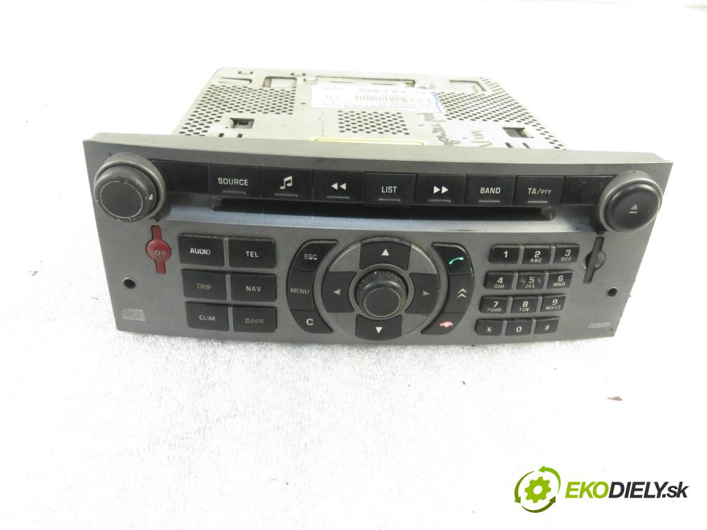 CITROEN C5 II Break (RE_) KOMBI 2005 80,00 1.6 HDi (RE8HZB) - 9HZ (DV6TED4) 1560,00 RADIO CD 96558801YW