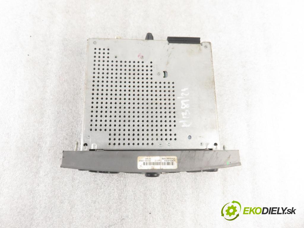 CITROEN C5 II Break (RE_) KOMBI 2005 80,00 1.6 HDi (RE8HZB) - 9HZ (DV6TED4) 1560,00 RADIO CD 96558801YW