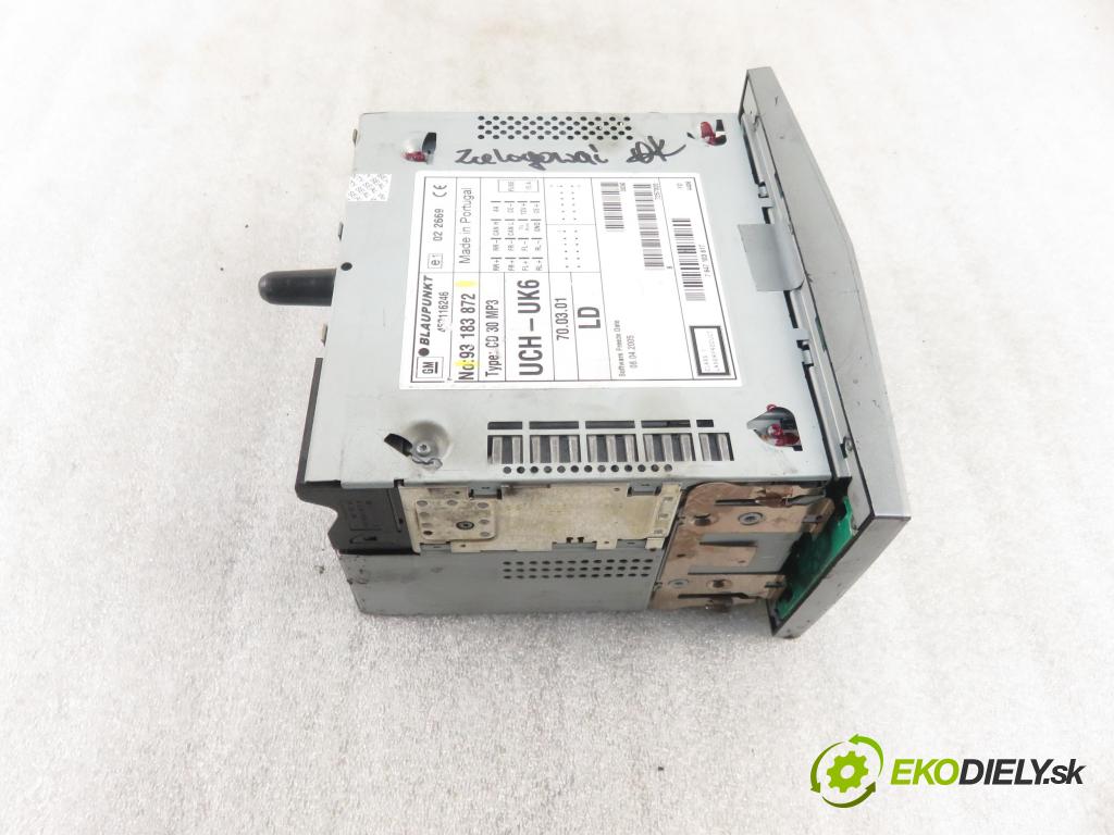 OPEL ASTRA H (A04) HB 2004 77,00 1.6 - Z 16 XEP 1598,00 RADIO CD 93183872