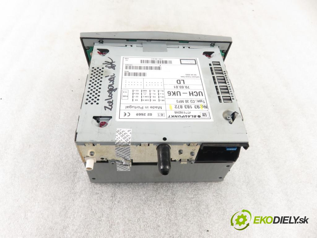 OPEL ASTRA H (A04) HB 2004 77,00 1.6 - Z 16 XEP 1598,00 RADIO CD 93183872