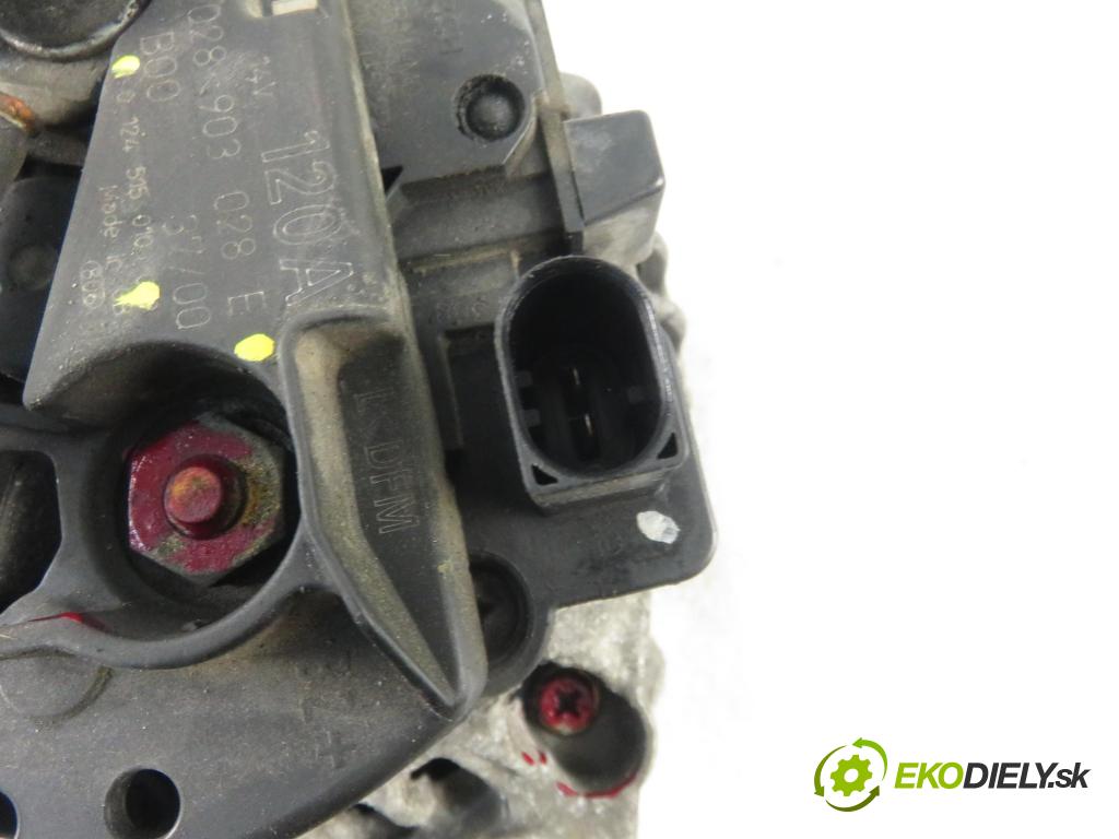 AUDI A3 (8L1) HB 2000 75,00 1.6 - AVU 1595,00 Alternátor 028903028E ; 0124515010 (Alternátory)