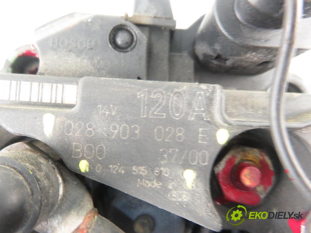 AUDI A3 (8L1) HB 2000 75,00 1.6 - AVU 1595,00 Alternátor 028903028E ; 0124515010 (Alternátory)