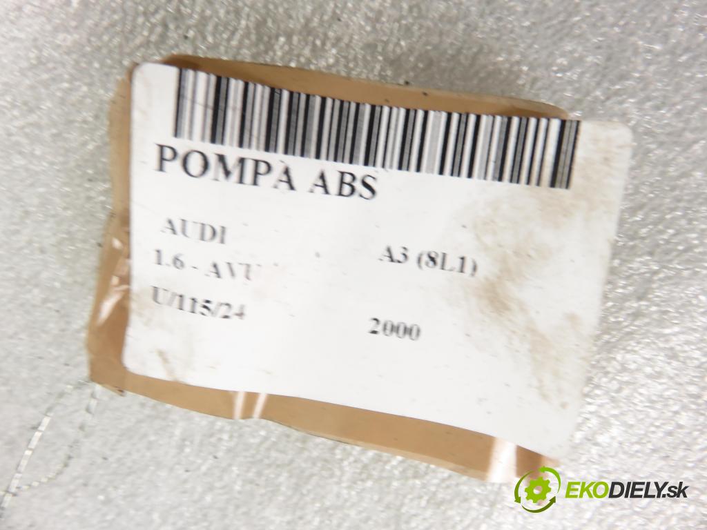 AUDI A3 (8L1) HB 2000 75,00 1.6 - AVU 1595,00 Pumpa ABS 1J0614517E ; 1C0907379E ; 10096003133 (Pumpy ABS)