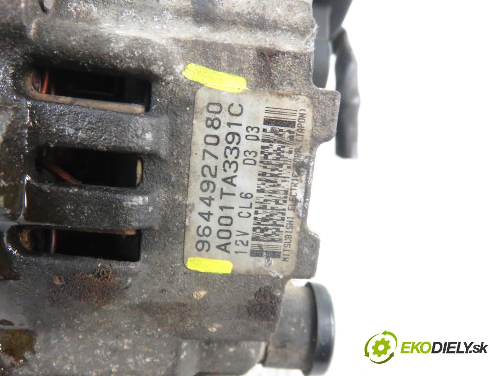 PEUGEOT 206 liftback (2A/C) HB 2003 440,00 1.1 i - HFX (TU1JP) 1124,00 Alternátor A001TA3391C ; 9644927080 (Alternátory)