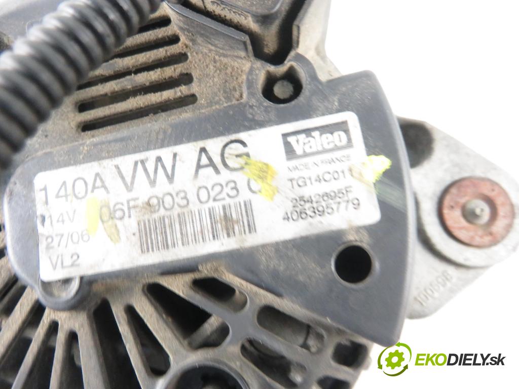 SEAT LEON (1P1) HB 2006 77,00 1.9 TDI - BLS 1896,00 Alternátor 06F903023C ; TG14C011 (Alternátory)